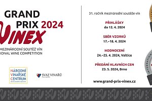 Přehled termínů GRAND PRIX VINEX 2024