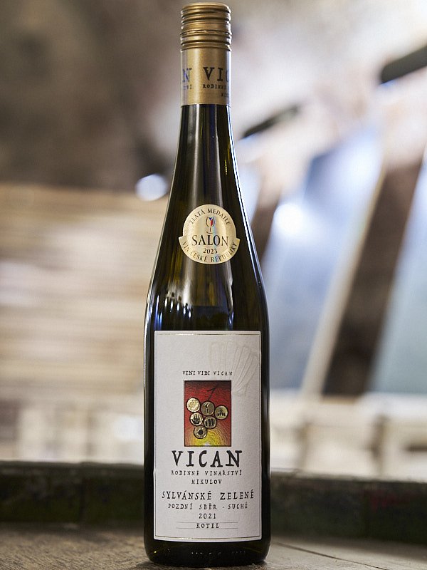Sylvánské zelené 2021 pozdní sběr, Vican rodinné vinařství