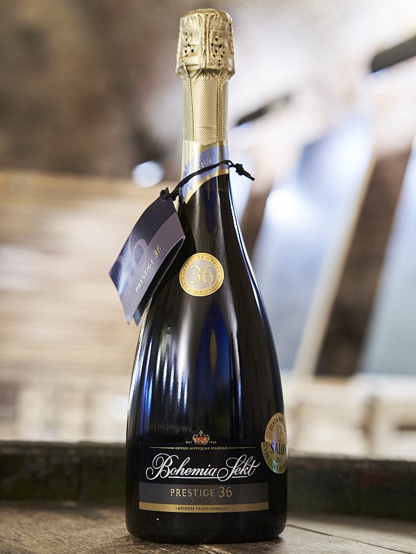 Bohemia Sekt Prestige 36 2015 jakostní šumivé víno, BOHEMIA SEKT, s.r.o.