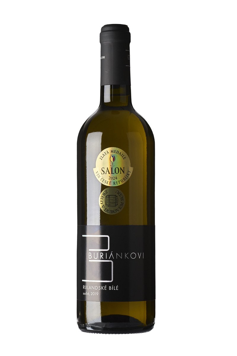 Rulandské bílé / Pinot blanc 2019 moravské zemské víno, Vinařství Rodiny Buriánkovy