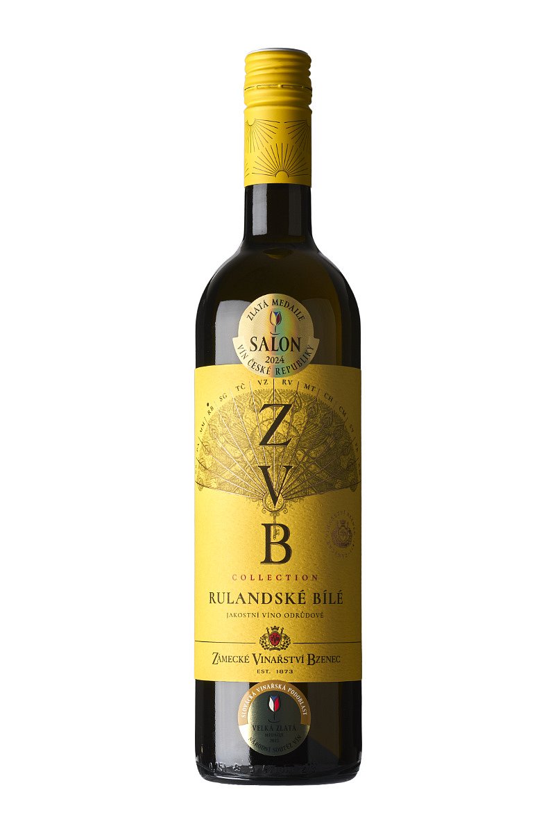 Rulandské bílé / Pinot blanc 2022 jakostní víno odrůdové, Zámecké vinařství Bzenec s.r.o.