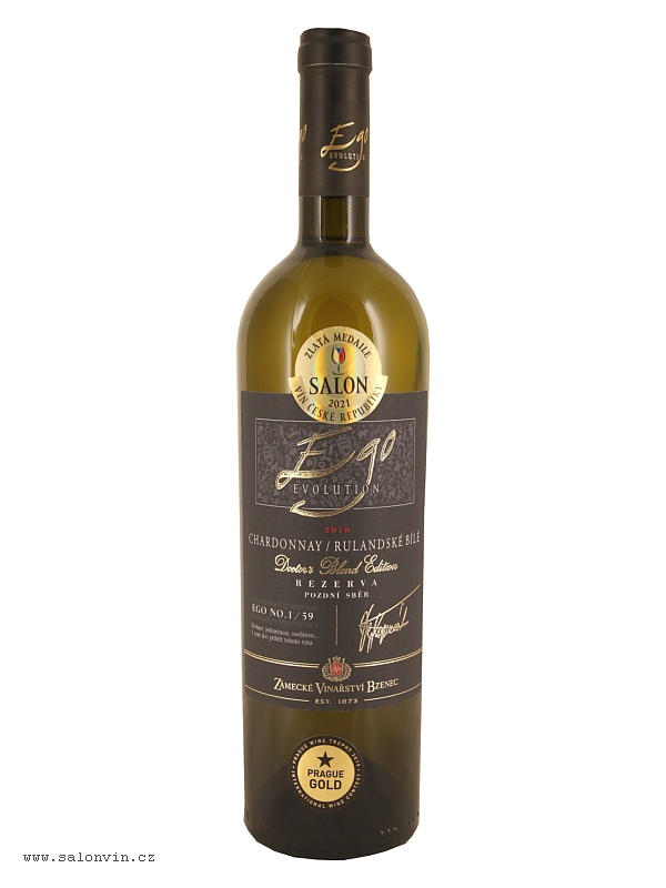 025 - Cuvée Chardonnay a Rulandské bílé	pozdní sběr	2018	Zámecké vinařství Bzenec s.r.o.