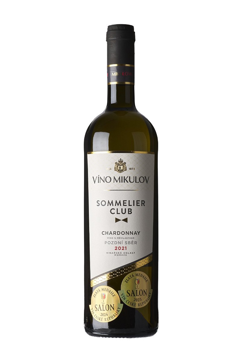 Chardonnay 2021 pozdní sběr, VÍNO Mikulov, spol. s r.o.