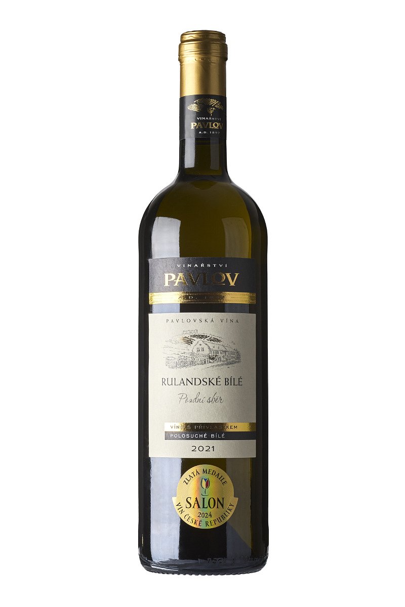 Rulandské bílé / Pinot blanc 2021 pozdní sběr, Vinařství Pavlov, spol. s r.o.