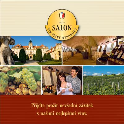 Leták Salon vín ČR - čj