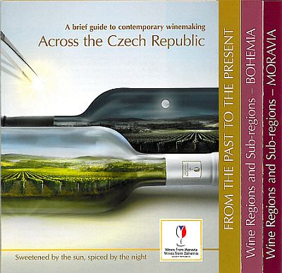 Malý průvodce současným vinařstvím Napříč Českou republikou - anglická verze