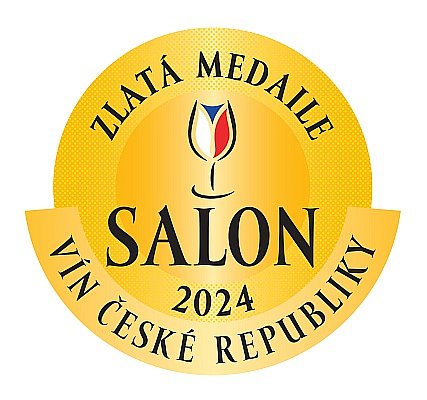Salon vín ČR 2024 - zlatá medaile