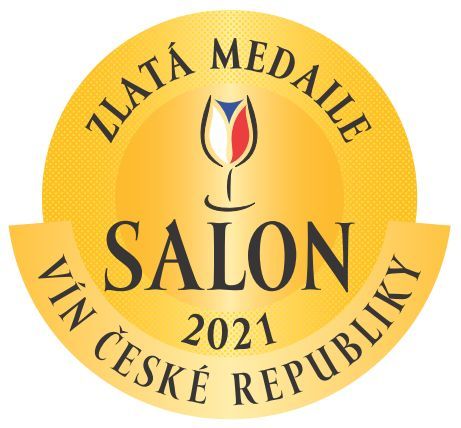 Salon vín ČR 2021 - zlatá medaile